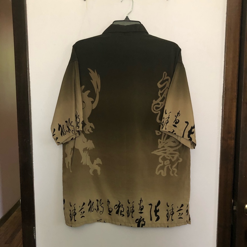 Asian inspired Button down - Picture 3 of 5